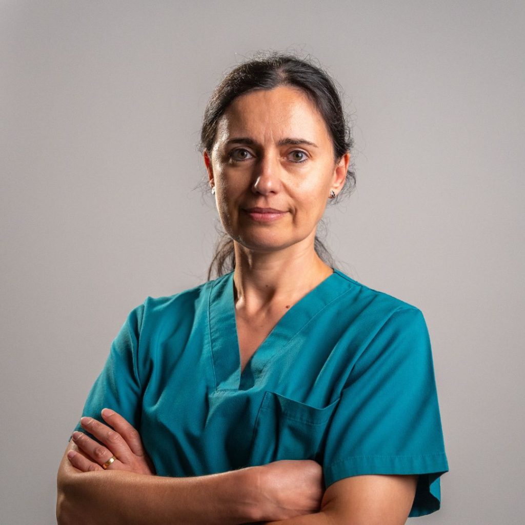 enfermerira Cristiana Moreira na Cruz Verde