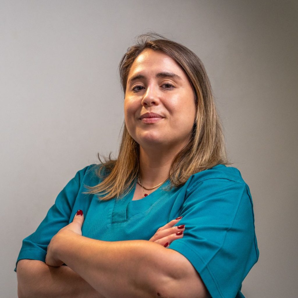 enfermeira Helena Vinhas na Cruz Verde