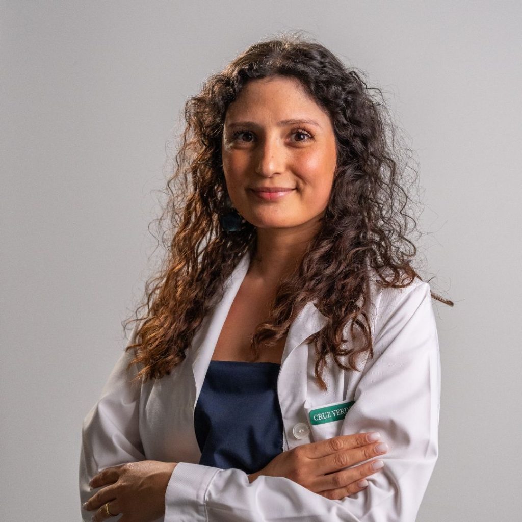 Técnica Fiilipa Rodrigues em radiologia na Cruz Verde