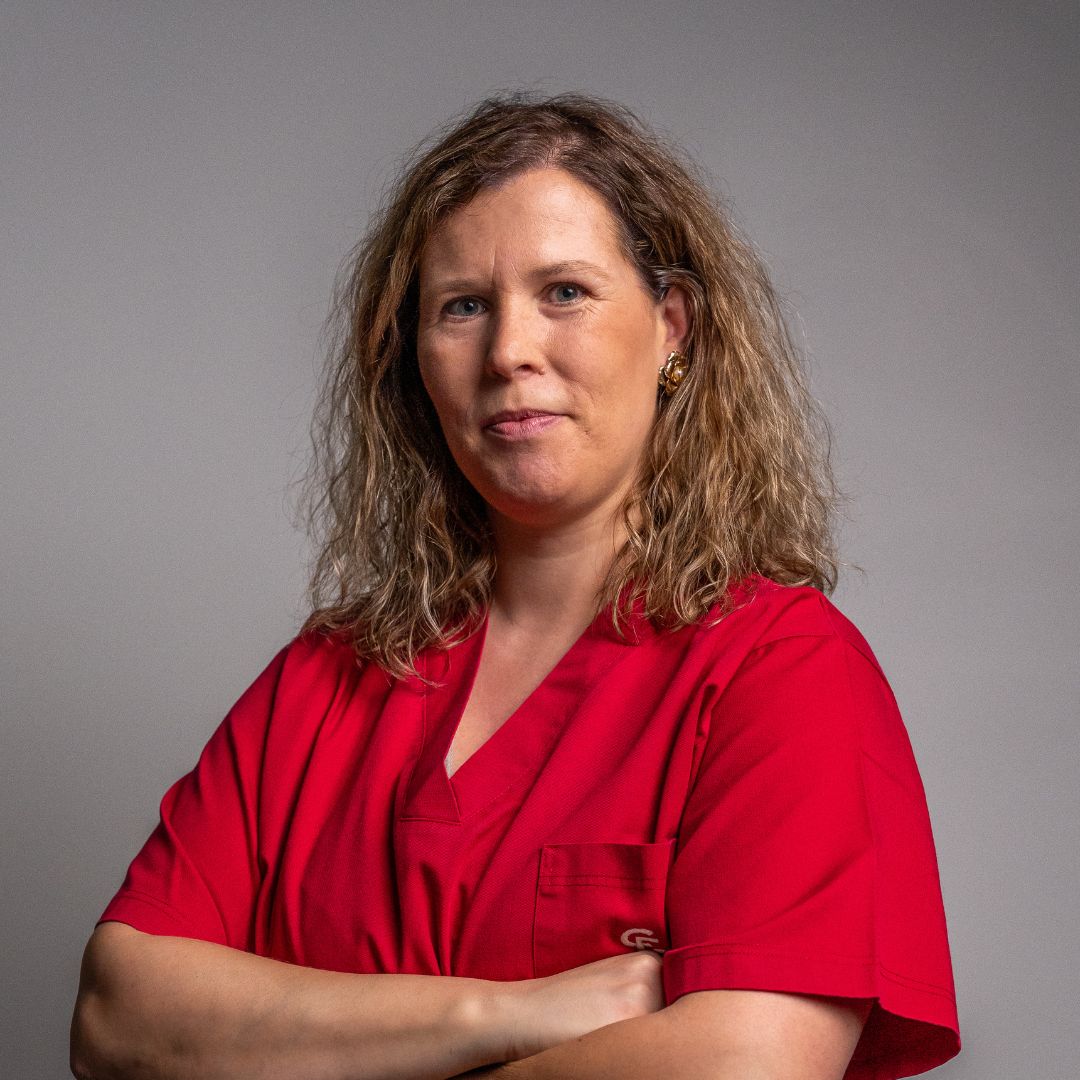 Técnica Marlise Teixeira na Cruz Verde