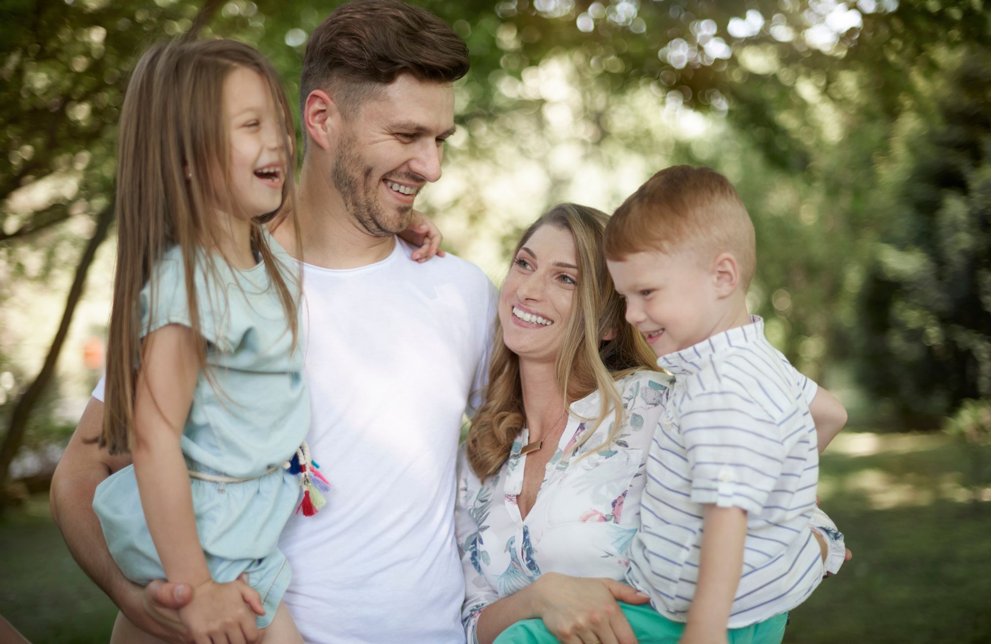 família pai mãe filhos